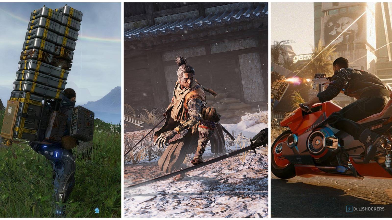 Death Stranding Sekiro Cyberpunk 2077