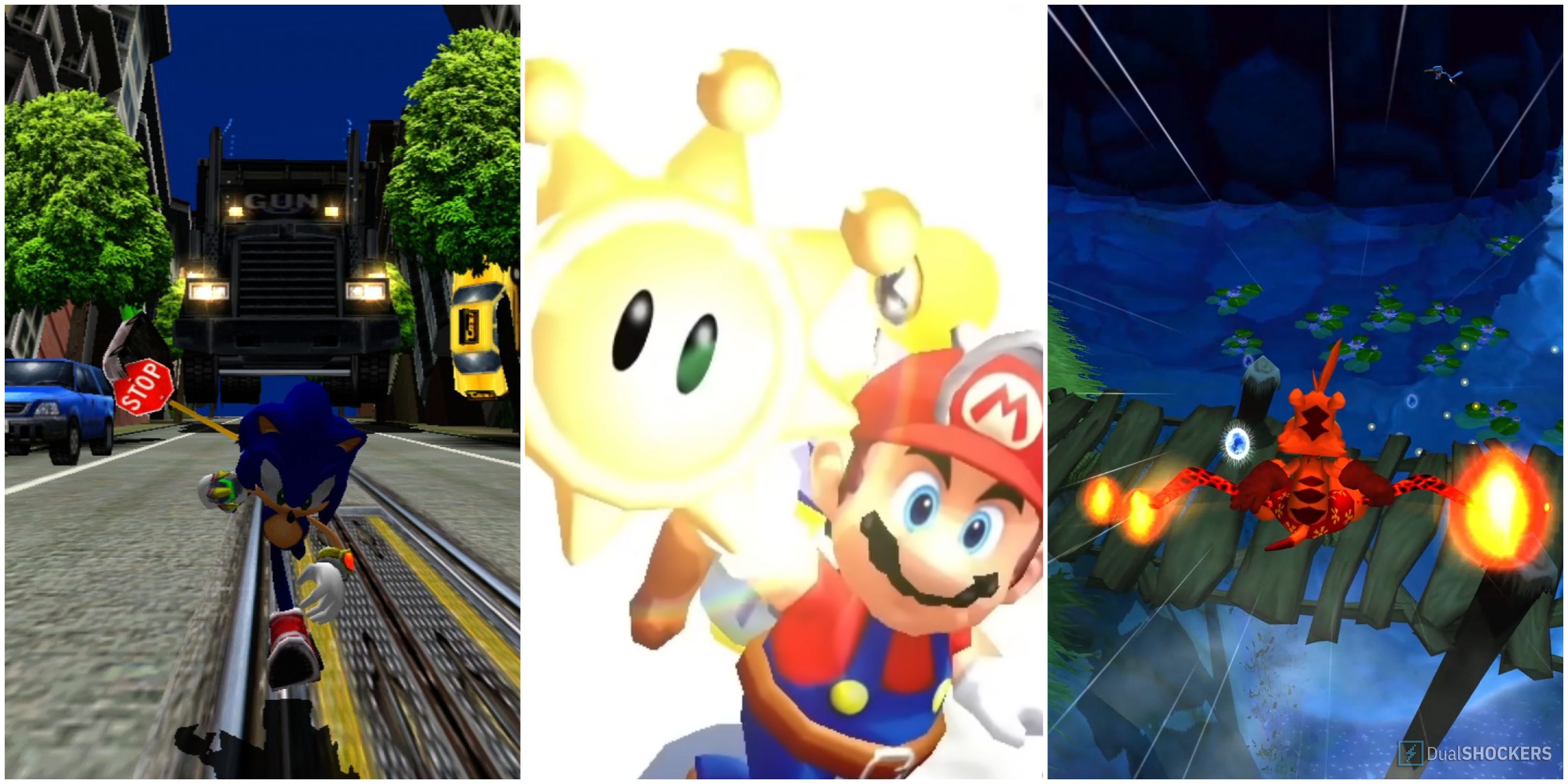 Sonic Adventure 2 Super Mario Sunshine Ty the Tasmanian Tiger