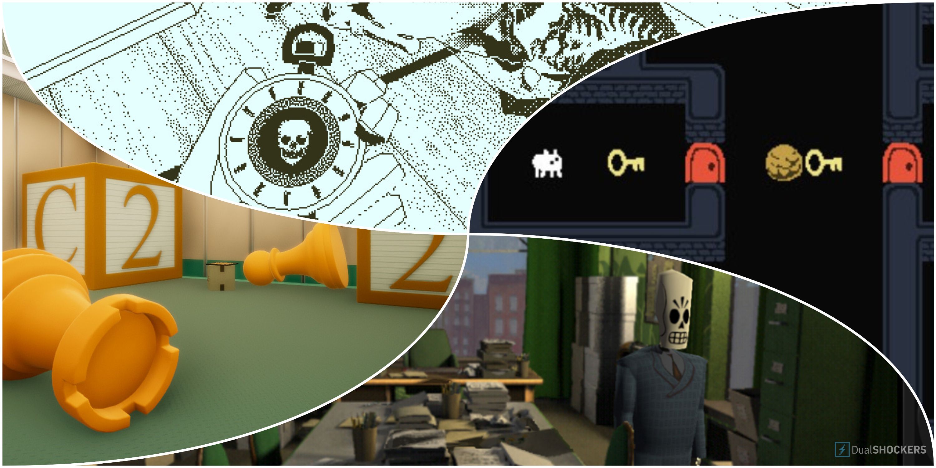 Superliminal Return of the Obra Dinn Grim Fandango Baba is You