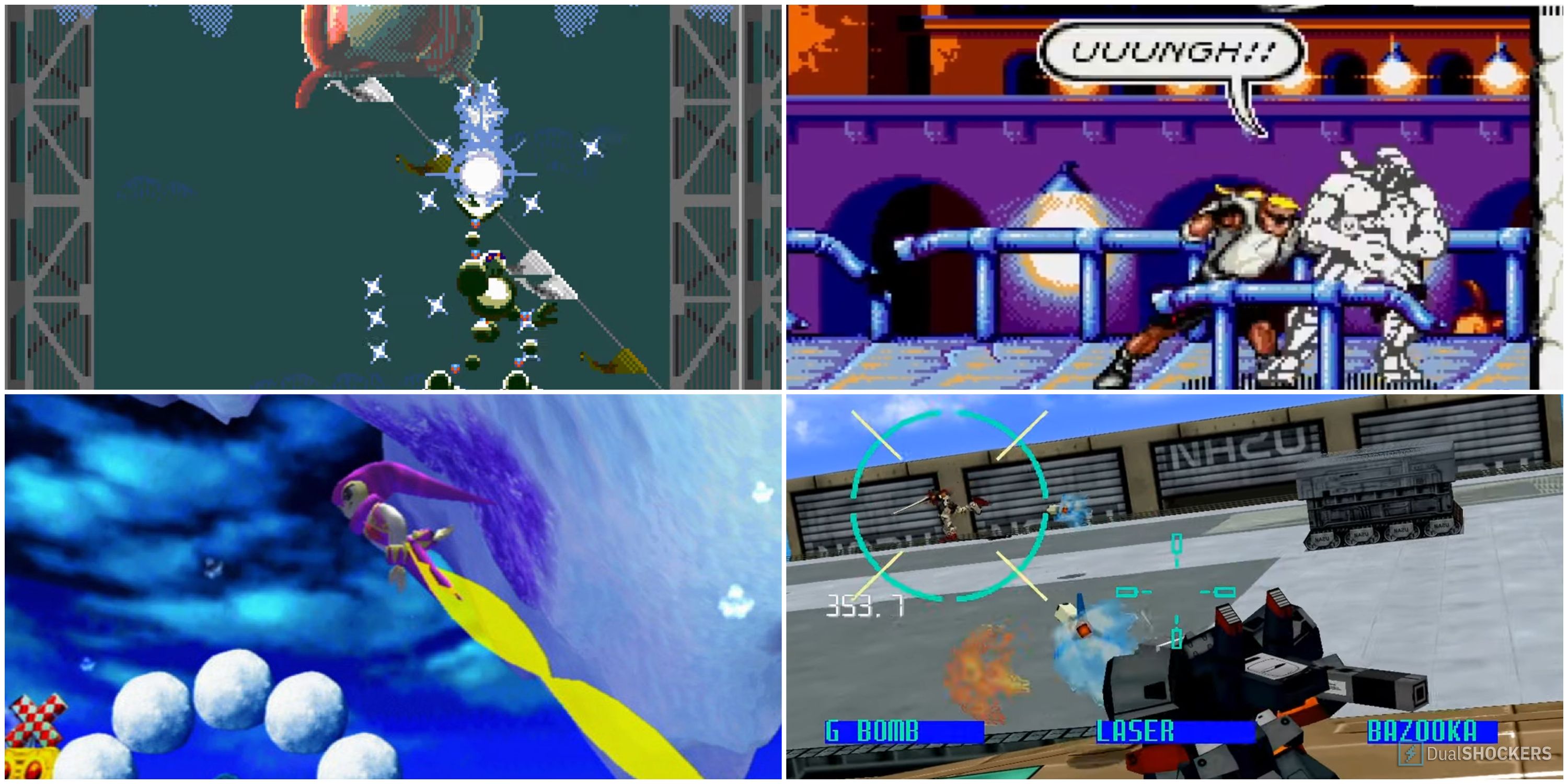 Vectorman Comix Zone Nights into Dreams Virtual On