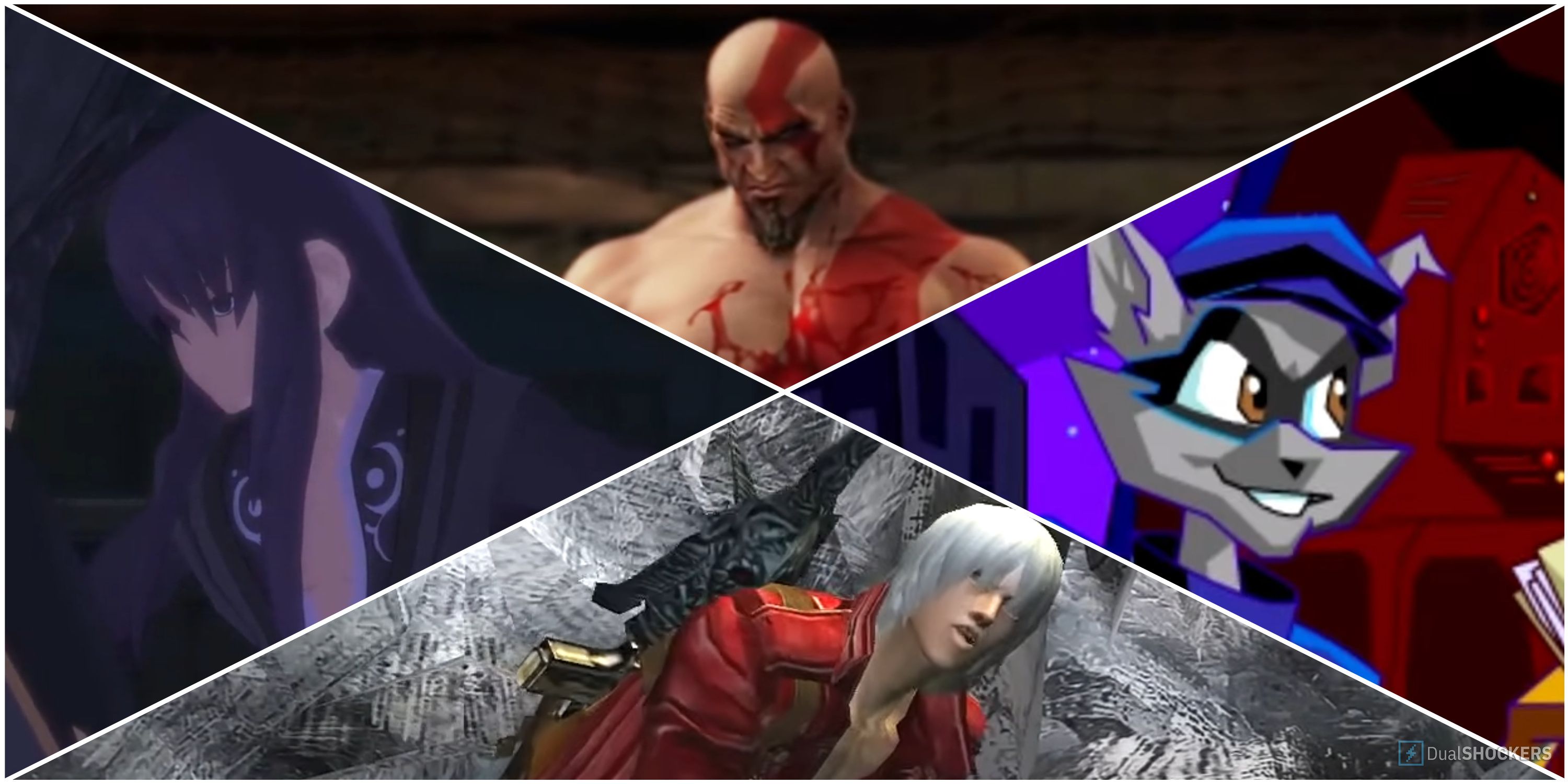 Tales of Vesperia God of War Devil May Cry 3 Sly Cooper