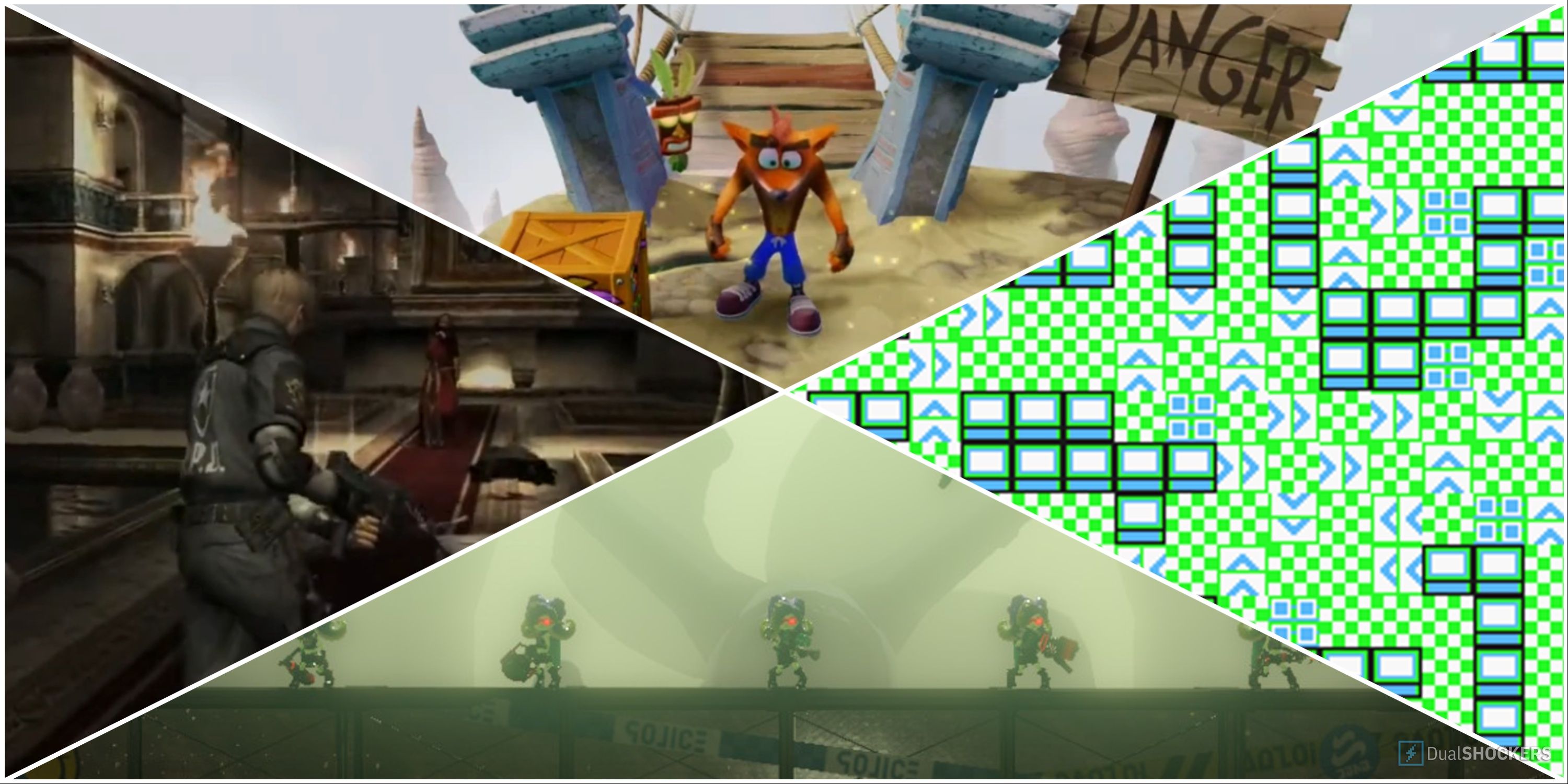 Resident Evil 4 Splatoon 2 Crash N. Sane Trilogy Pokemon Red