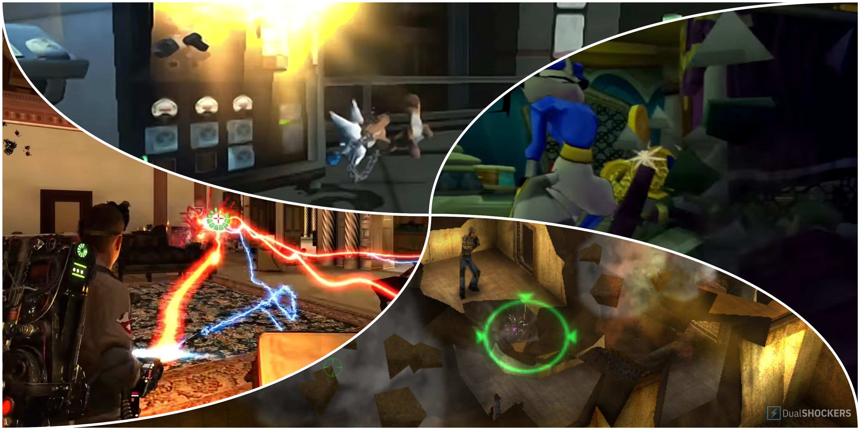 Whiplash Sly 2 Red Faction Ghostbusters The Video Game