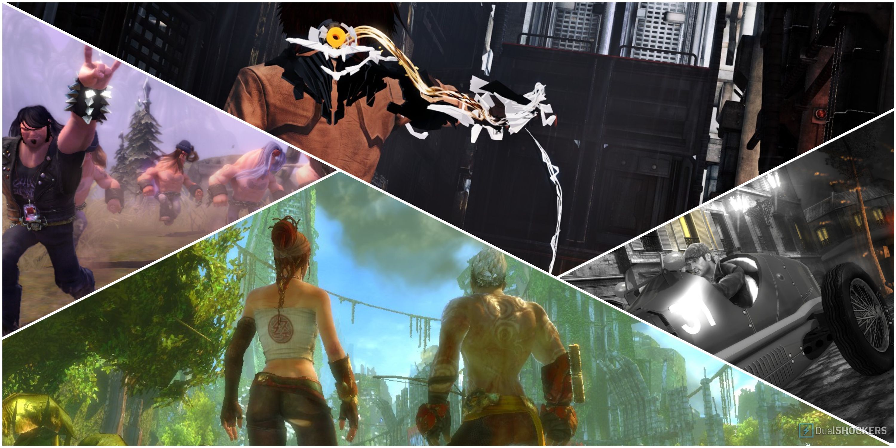 Brutal Legend Remember Me The Saboteur Enslaved