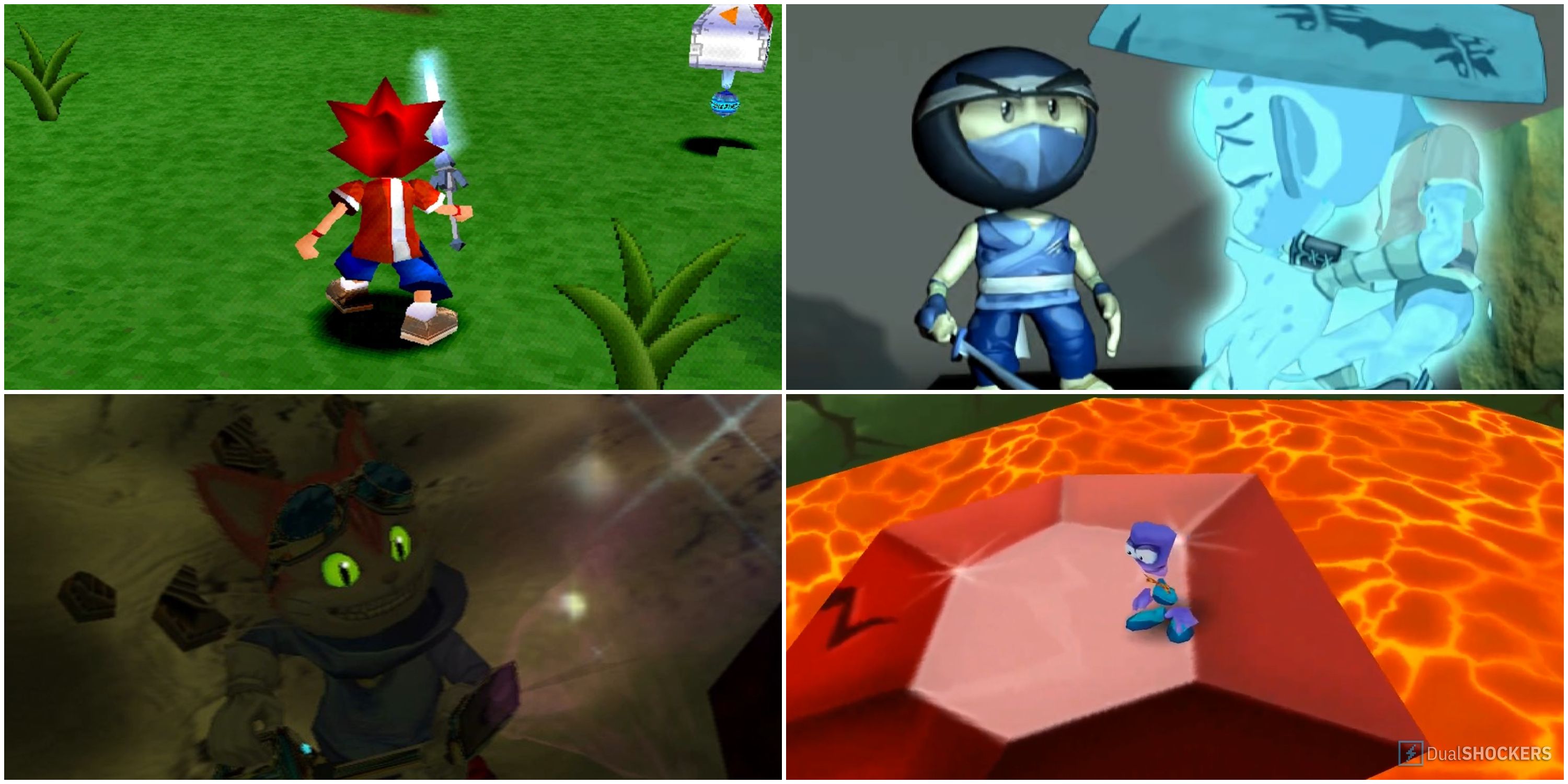 Ape Escape I-Ninja Blinx the Time Sweeper Tonic Trouble