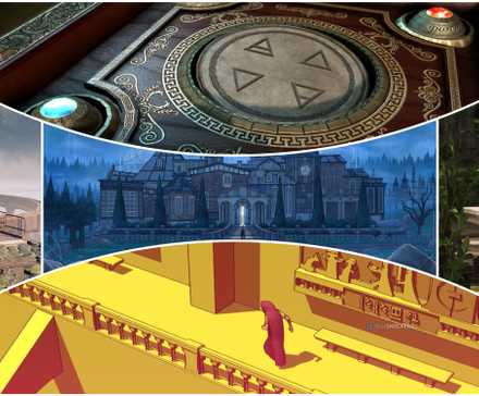 Blue Prince Myst Forgotten City The Room Chants of Sennaar