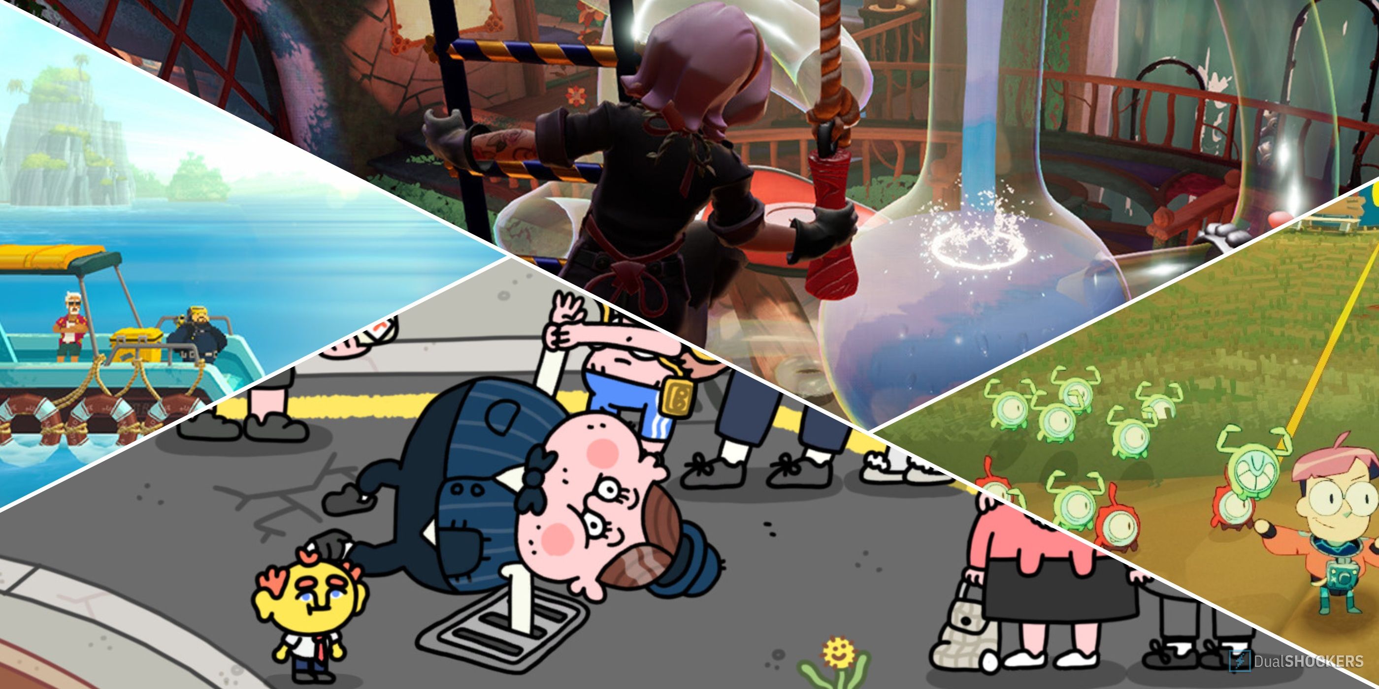 Dave the Diver Thank Goodness You're Here Wanderstop Tinykin