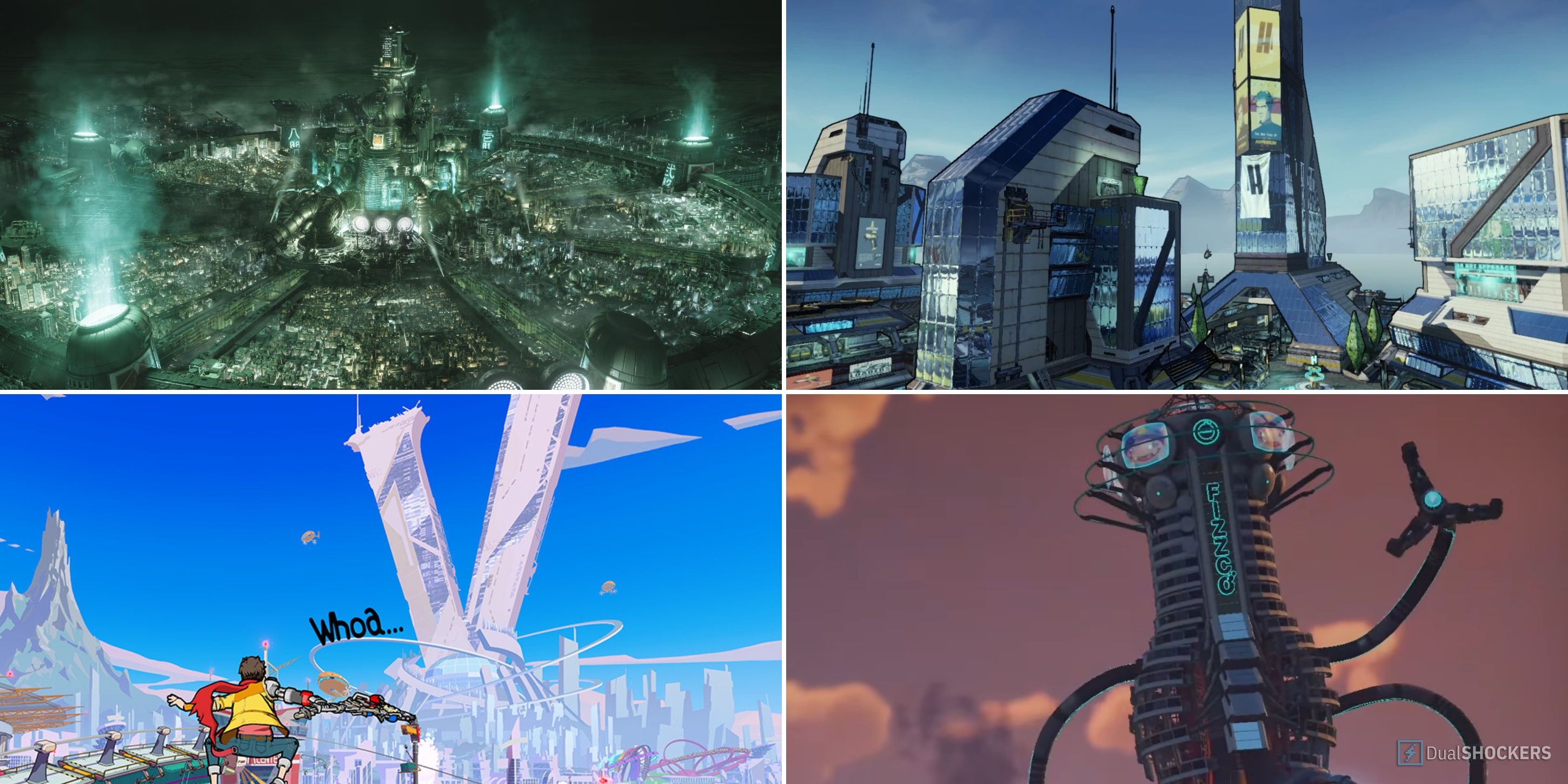 Final Fantasy 7 Remake Borderlands 2 Hi-Fi Rush Sunset Overdrive