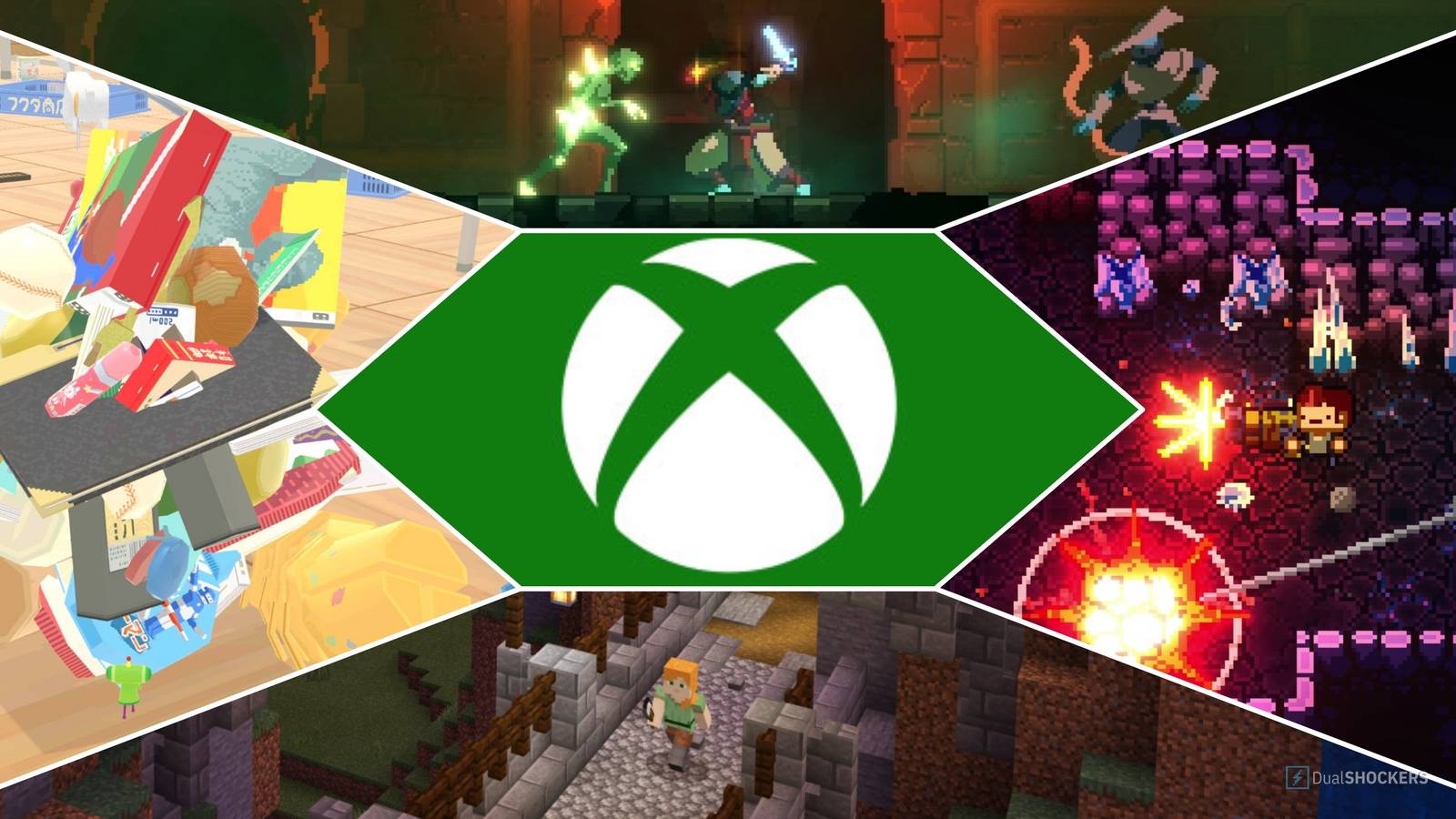 Xbox We Love Katamari Dead Cells Minecraft Gungeon