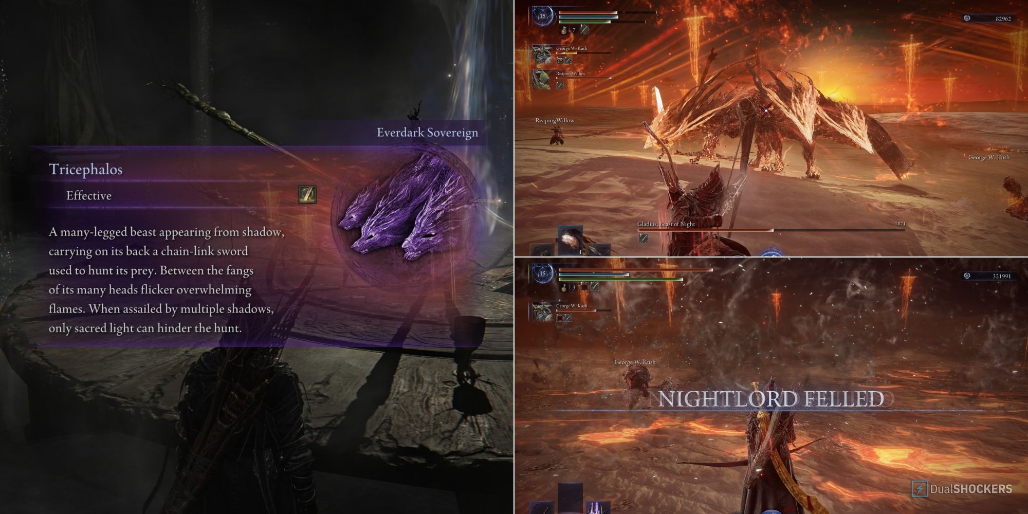 Elden Ring Nightreign How To Defeat Everdark Sovereign Tricephalos