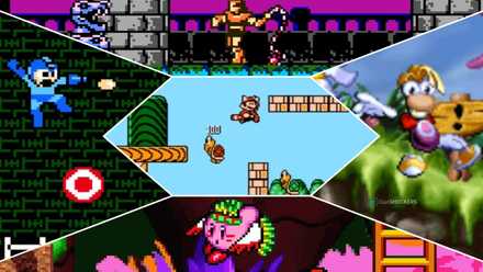 Mega Man 2 Super Mario Bros 3 Castlevania 3 Kirby Super Star Rayman