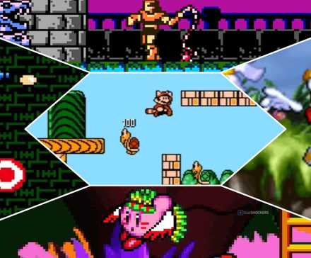 Mega Man 2 Super Mario Bros 3 Castlevania 3 Kirby Super Star Rayman