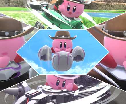 Kirby Air Riders new machines