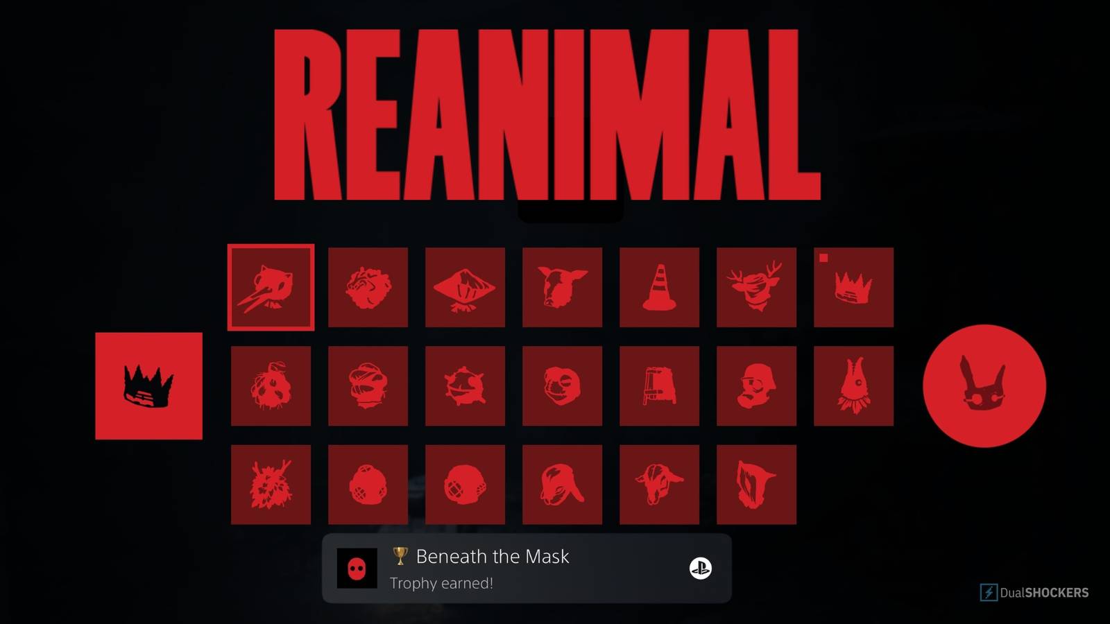 All Mask Locations in REANIMAL