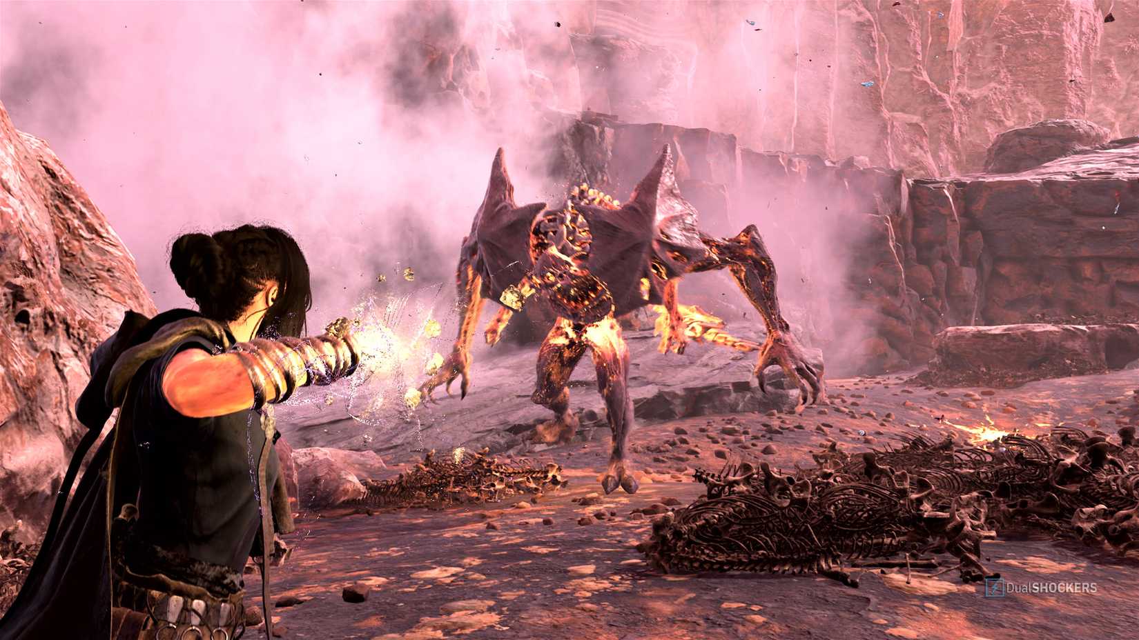 Frey Holland Fighting in Forspoken