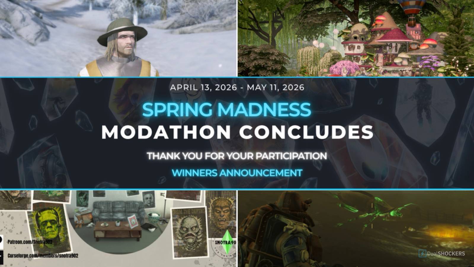GGMods Reveals Winners and Prizes for Spring Madness Modathon Contest GGMods Reveals Winners and Prizes for Spring Madness Modathon Contest