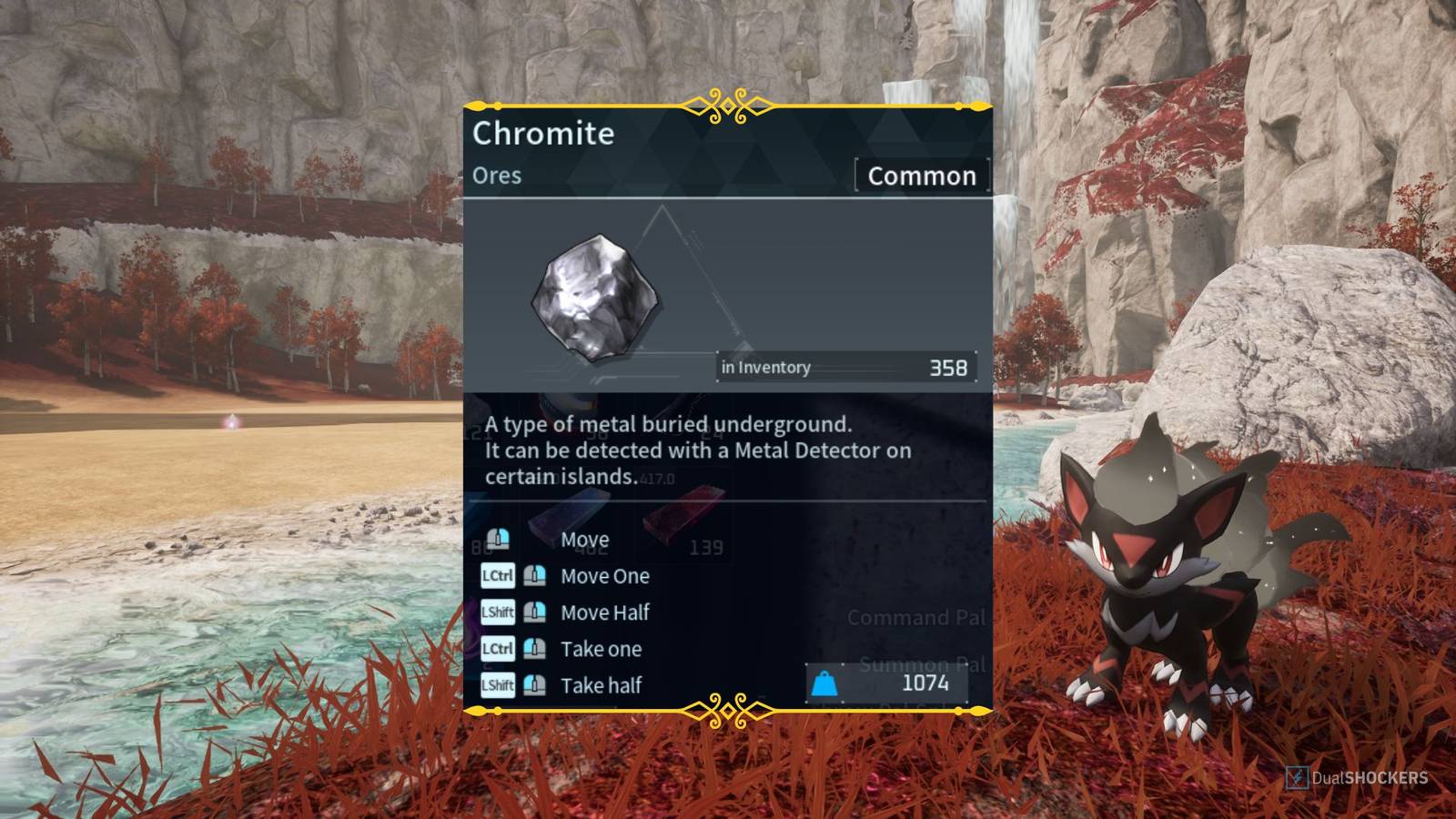 Palworld: Where to Find Chromite