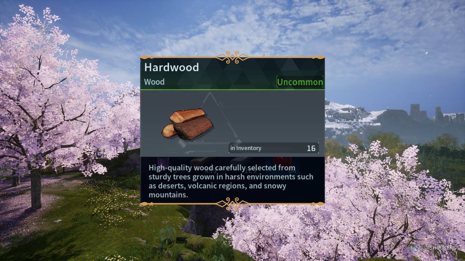 Palworld: How to Find Hardwood